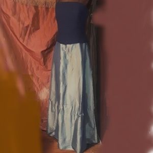 *** Couture Collection Iridescent Celadon Green Taffeta Amethyst Purple Chiffon!